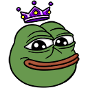 PepePurpleCrown Emoji