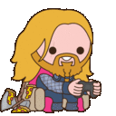 Thor Games and Snacks Emoji